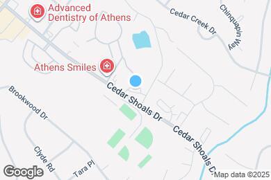 Map image of the property - 1305 Cedar Shoals Drive #500