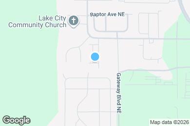 Map image of the property - 6918 Delaney Ln NE