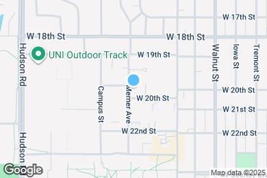 Map image of the property - 2004 Merner Ave