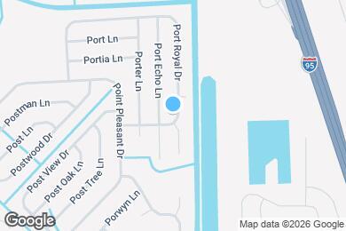 Map image of the property - 100 Port Royal Dr