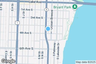 Map image of the property - 326 S Federal Hwy