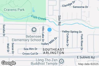 Map image of the property - 5911 Rocky Point Dr