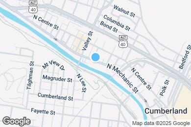 Map image of the property - 418 N Mechanic St