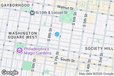 Map image of the property - 709 Pine St