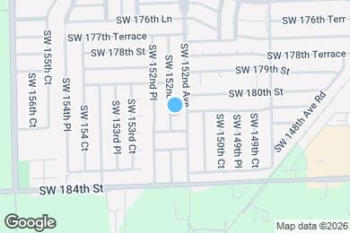 Map image of the property - 18081 SW 152nd Ct