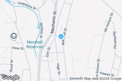 Map image of the property - 162 Marshall St