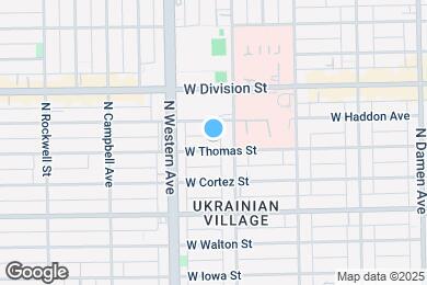 Map image of the property - 2318 W Thomas St