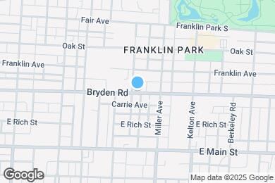 Map image of the property - 1418 Bryden Rd