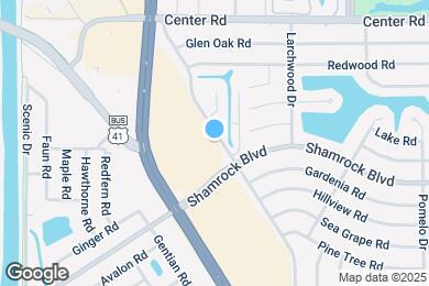 Map image of the property - 1642 Banyan Dr