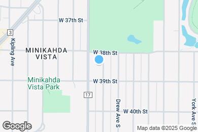 Map image of the property - 3816 Ewing Ave S