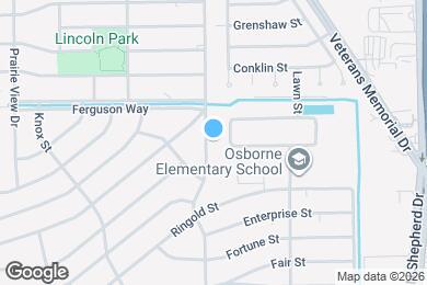 Map image of the property - 8122 De Priest St