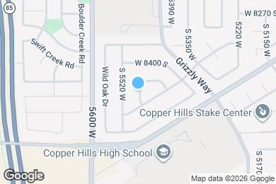 Map image of the property - 8468 Silo Dr