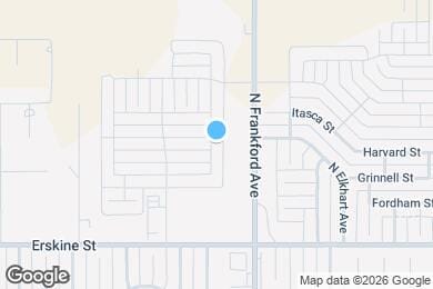 Map image of the property - 904 N Fulton Ave