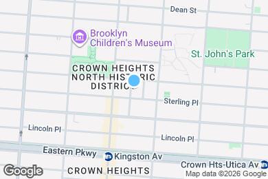 Map image of the property - Stunning Brand New 2 Bed 2 Bath in Historic Crown Heights Townhouse