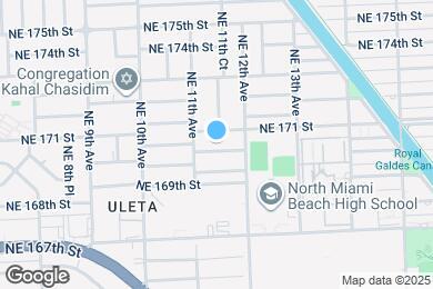 Map image of the property - 1131 NE 170th St