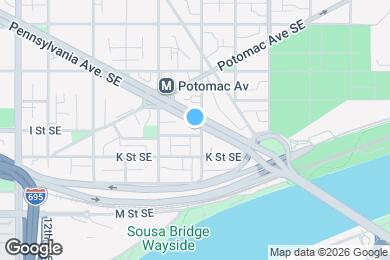 Map image of the property - 1451 Pennsylvania Ave. SE