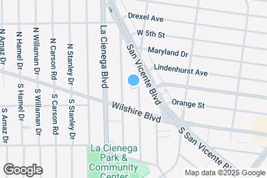 Map image of the property - 117 N Gale Dr