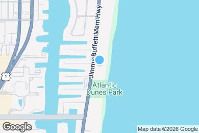 Map image of the property - 1213 S Ocean Blvd