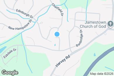 Map image of the property - 1828 Chatfield Dr