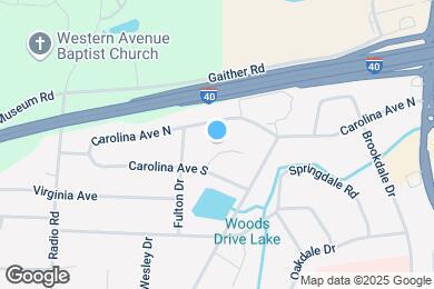 Map image of the property - 1135 Carolina Cir