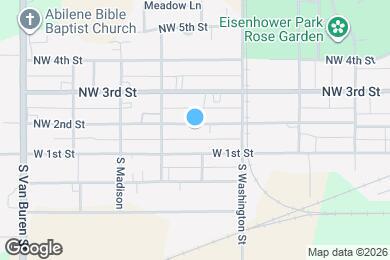 Map image of the property - 1305 NW 2nd St