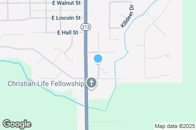 Map image of the property - 603 S Harvey Dr