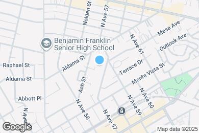 Map image of the property - 390 Avenue 57