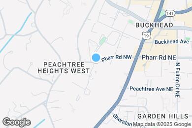 Map image of the property - 2965 Pharr Ct S Northwest