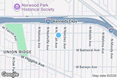 Map image of the property - 5439 N Neenah Ave