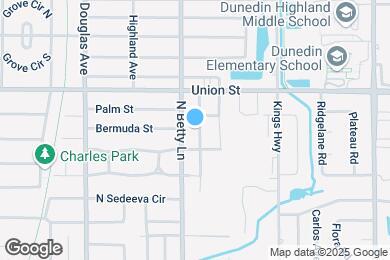 Map image of the property - 2050 Poinsetta Ave