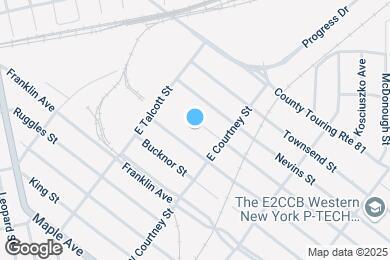 Map image of the property - 131 Hoyt St