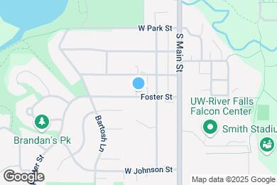 Map image of the property - 223 Foster St