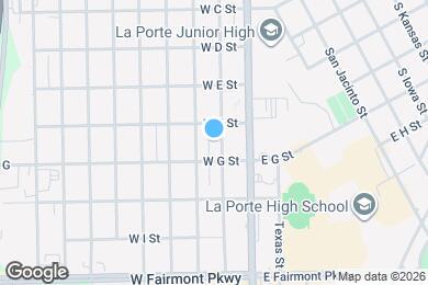 Map image of the property - 724 S 1st St