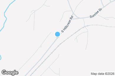 Map image of the property - 694 S Hillcrest Rd