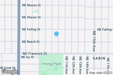 Map image of the property - 3727 NE 10th Ave