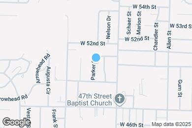 Map image of the property - 5008 Parker St