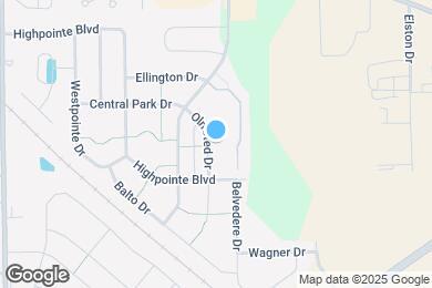 Map image of the property - 840 Olmsted Dr