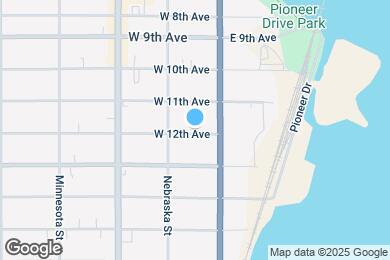 Map image of the property - 24 W 12th Ave