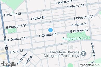 Map image of the property - 535 E Orange St