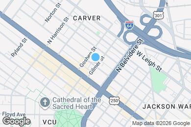 Map image of the property - 802 W Marshall St