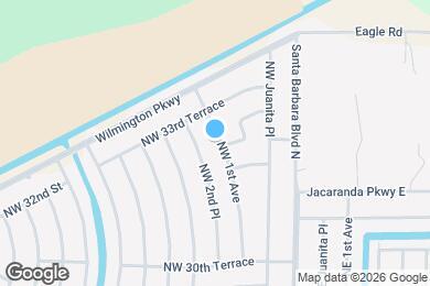 Map image of the property - 3216 NW 1st Ave