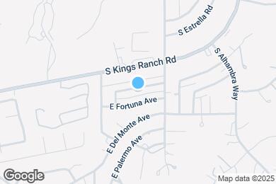 Map image of the property - 9885 E La Palma Ave