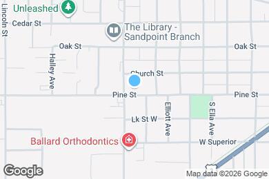 Map image of the property - 1324 Pine St
