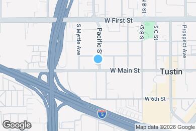 Map image of the property - 340 Pacific St