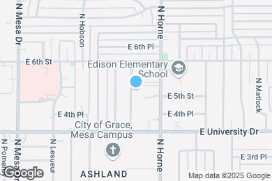 Map image of the property - 507 N Ashland