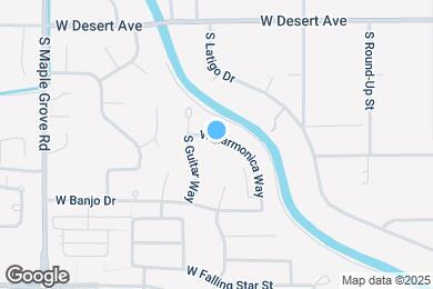 Map image of the property - 8455 W Harmonica Way
