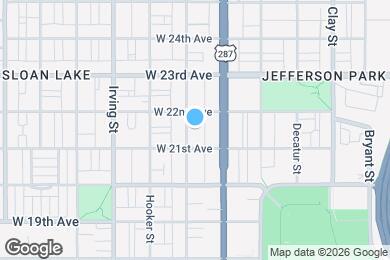 Map image of the property - 2126 Grove St