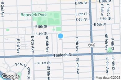 Map image of the property - 66 NE 6th Ave