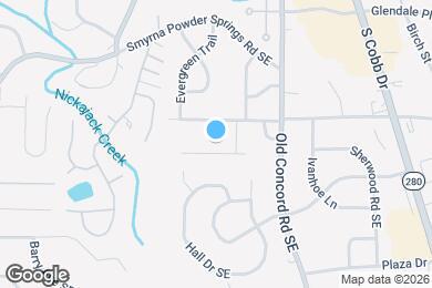 Map image of the property - 1004 Natalie Ln SE