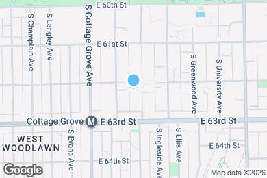 Map image of the property - 6200 S Ingleside Ave